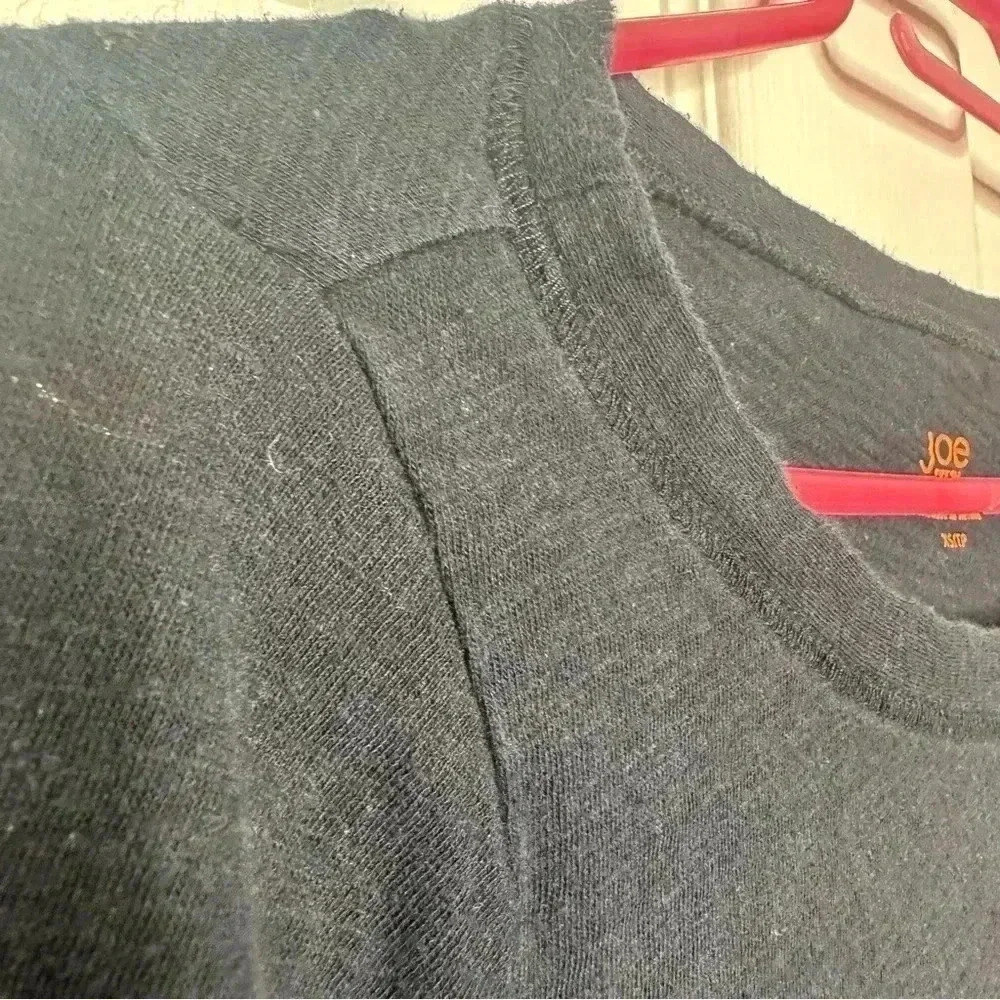 Joe Fresh Shirt  3/4 Sleeves Front Pocket Blue Size Extra Small - Picture 14 of 16